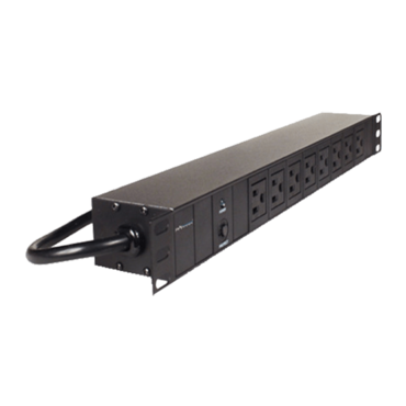 CP-PD108, 8 Outlets, 10-ft cord, Black, Power Distribution Unit