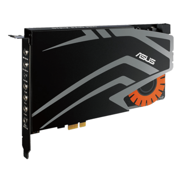 STRIX RAID PRO, 7.1 Channels, 24-bit / 192 kHz, 116 dB SNR, PCIe Sound Card