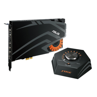 STRIX RAID PRO, 7.1 Channels, 24-bit / 192 kHz, 116 dB SNR, PCIe Sound Card