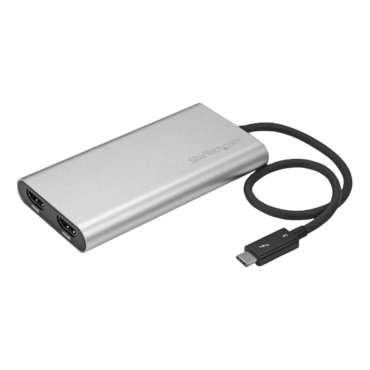 Thunderbolt 3 to Dual HDMI Adapter - 4k 30Hz - Windows only Compatible