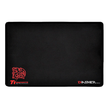 Dasher Medimu, Anti-slip rubber base, Black, Gaming Mouse Mat