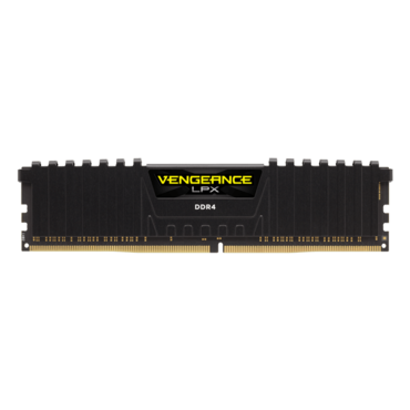 8GB VENGEANCE® LPX DDR4 2400MHz, CL16, Black, DIMM Memory