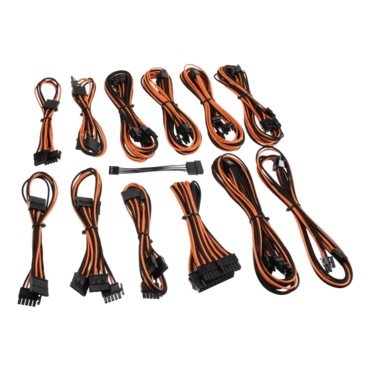 E-Series G2 / P2 Cable Kit - Black/Orange
