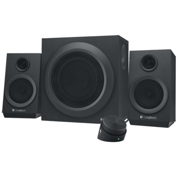 Z333, Wired, Black, 2.1 Channel Speakers with Subwoofer