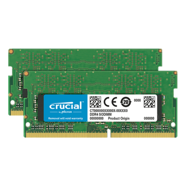 16GB Kit (2 x 8GB) DDR4 2400MHz, CL17, SO-DIMM Memory