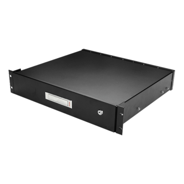 WA-DWR2UB 2U Sliding Drawer with Key Lock