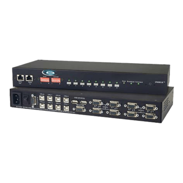 UNIMUX USB KVM Switch: 2, 4, 8, 16 and 32-Port