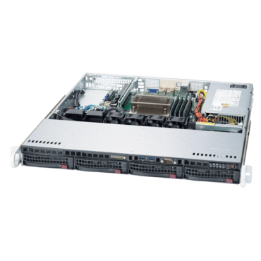 Supermicro SuperServer 5019S-MT Intel® 7th Gen. Core i3 / E3-1200 v6 SAS/SATA 1U Rackmount Server Computer
