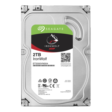 2TB IronWolf ST2000VN004, 5900 RPM, SATA 6Gb/s, 64MB cache, 3.5-Inch HDD