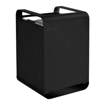 CS01B-HS, 2 x 2.5&quot; Internal, 6 x 2.5&quot; Hotswap Bay, No PSU, Mini-ITX, Black, Desktop Chassis