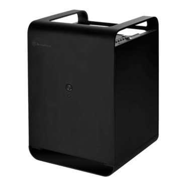 CS01B-HS, 2 x 2.5&quot; Internal, 6 x 2.5&quot; Hotswap Bay, No PSU, Mini-ITX, Black, Desktop Chassis