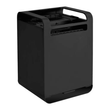 CS01B-HS, 2 x 2.5&quot; Internal, 6 x 2.5&quot; Hotswap Bay, No PSU, Mini-ITX, Black, Desktop Chassis