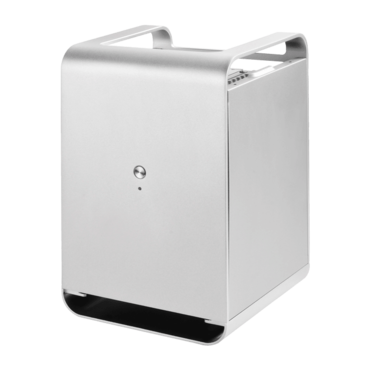 CS01B-HS, 2 x 2.5&quot; Internal, 6 x 2.5&quot; Hotswap Bay, No PSU, Mini-ITX, Silver, Desktop Chassis