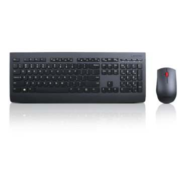 4X30H56831, Wireless, Black, Membrane Standard Keyboard & Mouse