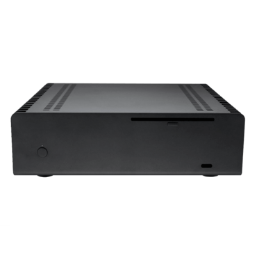 FC9 Fanless, No PSU, Micro-ATX, Black, HTPC Case