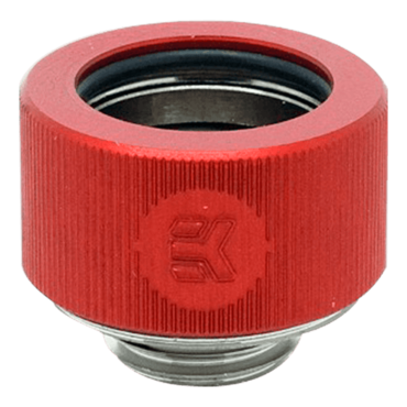 EK-HDC Fitting 16mm (5/8&quot;) G1/4 - Red