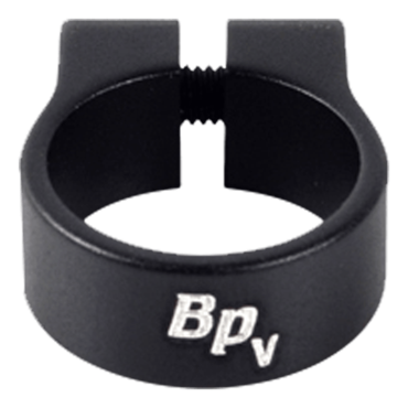 Single Luxury Tube Clamp LTC5 For Tube OD 1/2in. - Black