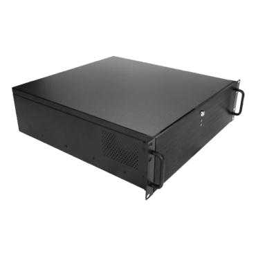 DN-300-40R8P, 3x 5.25&quot; and 4x 3.5&quot; Drive Bays, 400W Rdt PSU, microATX, Black, 3U Chassis