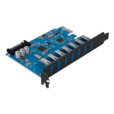 PVU3-7U 7 Ports USB 3.0 PCI Express Card
