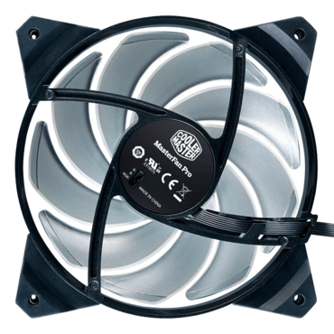 MasterFan Pro 120 Air Balance RGB 120mm, 1300 RPM, 42.7 CFM, 20 dBA, Cooling Fan