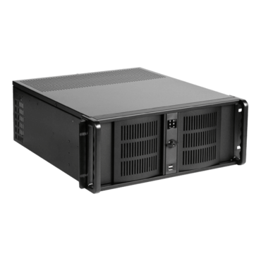 D Storm D-406-50R8PD2, Black Bezel, 6x 5.25&quot;, 4x 3.5&quot; Drive Bays, 500W Rdt PSU, ATX, Black, 4U Chassis