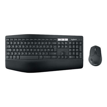MK850 Performance, Wireless/Bluetooth, Black, Membrane Ergonomic Keyboard & Mouse