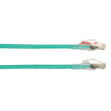 GIGATRUE 3 CAT6A PATCH CORD GREEN 7FT Cable