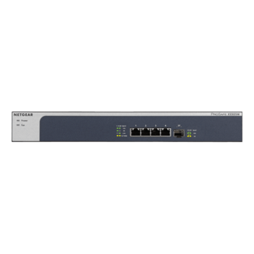 XS505M, 4 x RJ45, 1 x SFP+, 10-Gigabit/Multi-Gigabit, Unmanaged Switches