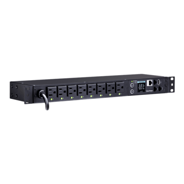 PDU41001, 8 Outlets, 12-ft cord, Black, Power Distribution Unit