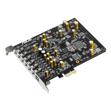 Xonar AE, 7.1 Channels, 24-bit / 192KHz,110 dB SNR, PCIe Sound Card