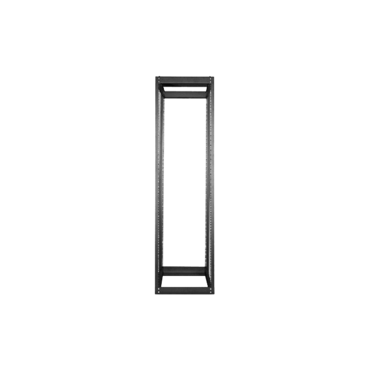 WOR4211-SFH40, 42U, 1100mm, Adjustable Open-frame Server Rack with 2U Supporting Tray