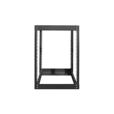 WOR1511-CM2U, 15U, 1100mm, Adjustable Open-frame Server Rack with 2U Cable Management