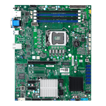 Tempest CX S5542 (S5542WGM4NR), Intel C232, LGA 1151, DDR4-2400 64GBECC UDIMM / 4, VGA, GbLAN / 4, ATX Retail