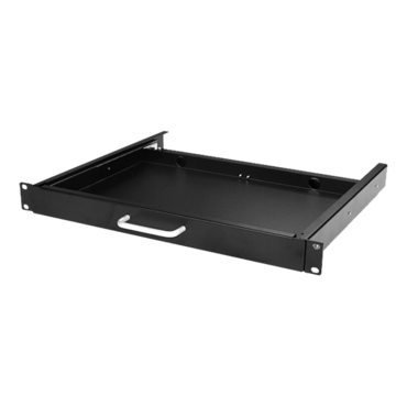 WOM680-KBR1U, 6U, 800mm, Adjustable Wallmount Server Cabinet with 1U Keyboard Drawer