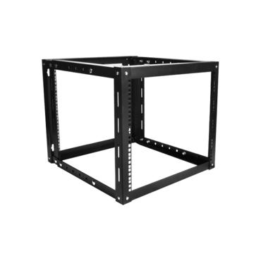 WOM980-CM2U, 9U, 800mm, Adjustable Wallmount Server Cabinet with 2U Cable Management