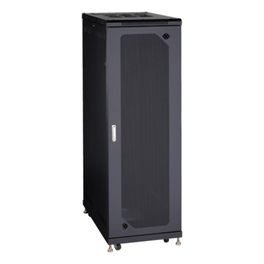 RM2520A, 38U, 38.5&quot; Depth, Split Rear Door Server Cabinet, 24&quot;W x 40&quot;D, Mesh Front