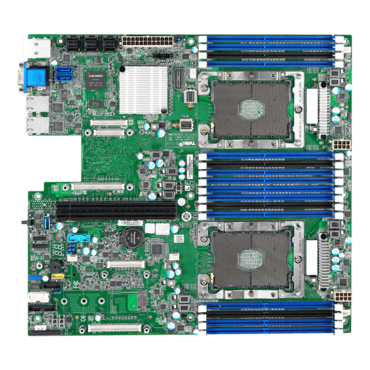 Tempest CX S7106 (S7106GM2NR-L2), Intel C622, LGA 3647 / 2, DDR4-2666 2TB 3DS LRDIMM / 16, VGA, M.2, GbLAN / 2, E-ATX Retail