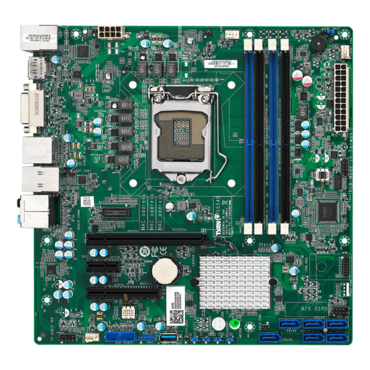 Tempest EX S5545 (S5545AG2NR), Intel Q170, LGA 1151, DDR4-2400 64GB non-ECC UDIMM / 4, DVI-D, GbLAN / 2, microATX Retail