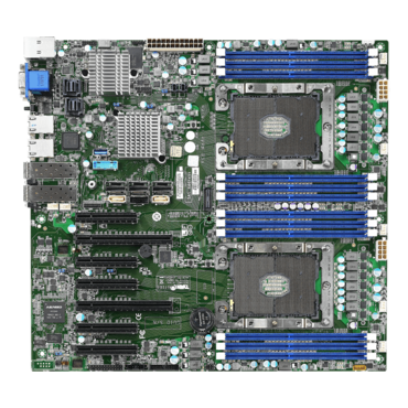 Tempest CX S7103 (S7103WGM2NR-2F-L2), Intel C622, LGA 3647 / 2, DDR4-2666 1.5TB 3DS LRDIMM / 12, SATADOM / 2, VGA, 10GbLAN SFP+ / 2, E-ATX Retail