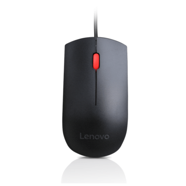 Essential 4Y50R20863, 1600-dpi, Wired, Black, Optical Mouse