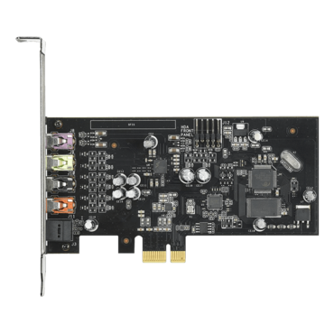 Xonar SE, 5.1 Channels, 24-bit / 192KHz, 116 dB SNR, PCIe Sound Card