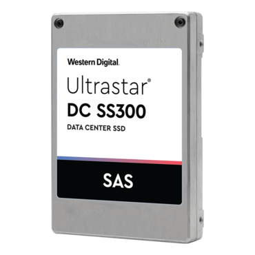 7.68TB Ultrastar DC SS300 15mm, 2100 / 1250 MB/s, 3D TLC NAND, SAS 12Gb/s, SED, TCG Enterprise SSC, 2.5&quot; SSD