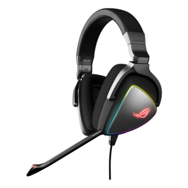 ROG Delta, Rotating/Foldable Construction, Wired, Black, Gaming Headset