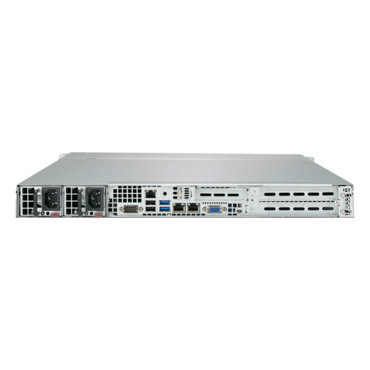SuperServer 5019C-WR, 1U, Intel® C246, 4x 3.5&quot; SATA Hotswap, 4x DDR4, Dual 1Gb Ethernet, 500W Rdt PSU