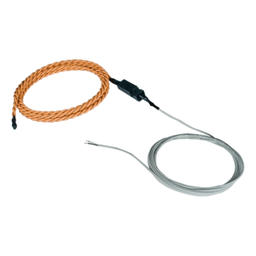 Liquid Detection Sensor, Plenum Rope-Style - Length 1000 ft water sensor cable, 20 ft 2-wire cable