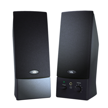CA-2016WB, 2.0 (2 x 1.5W), Black, Retail Speaker System