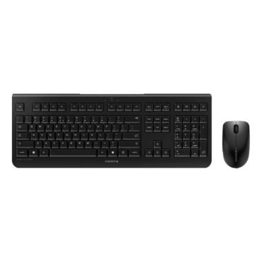 DW 3000, Wireless, Black, Membrane Standard Keyboard & Mouse