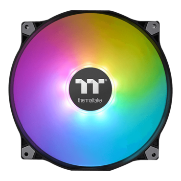 Pure 20 ARGB Sync Case Fan TT Premium Edition 200mm, ARGB LEDs, w/ Controller, 1000 RPM, 129.5 CFM, 31.2 dBA, Cooling Fan