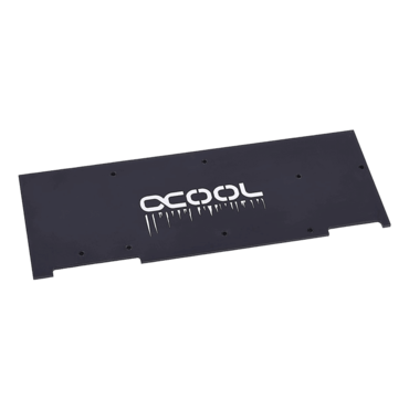 Backplate For Eisblock GPX-N RTX 2080 Ti Acetal & Plexi Light
