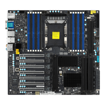 X11SPA-TF, Intel® C621, LGA 3647, DDR4-2933 3TB 3DS LRDIMM / 12, VGA, M.2 / 4, 10GbE / 1, 1GbE / 1, E-ATX Retail